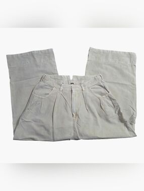 Free People Sweet Talk Chino Cropped Wide-Leg Pants